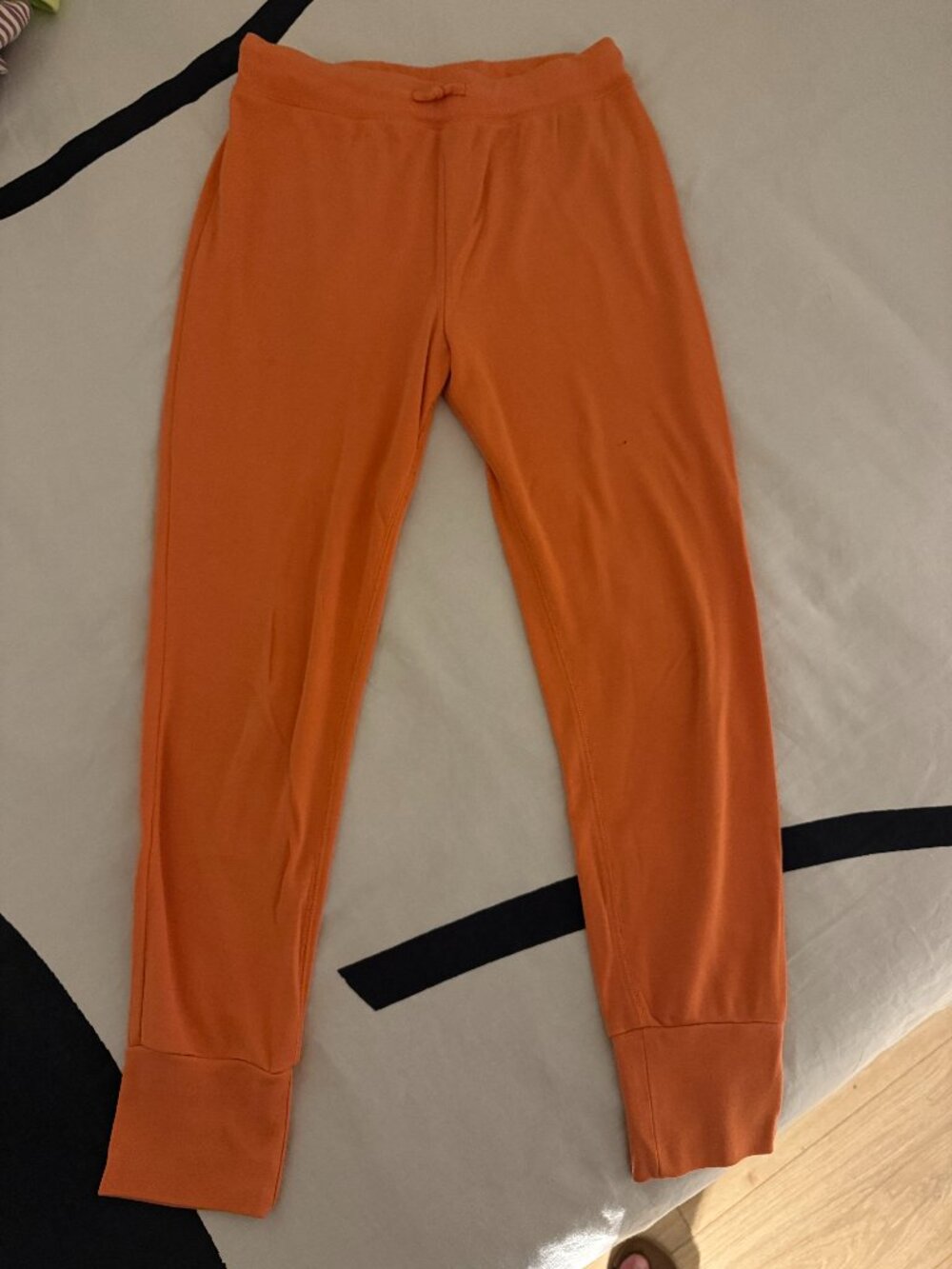 EUC Free Assembly Girls Orange Pull-On Jogger Pants Sz XL (14-16)